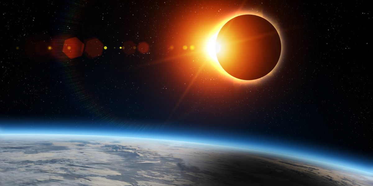 Luna Nueva de Aries - Eclipse de Sol